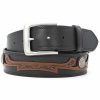 Men Cody James | Cody James Men'S Western Scrolled Skull Concho Western Belt Sale