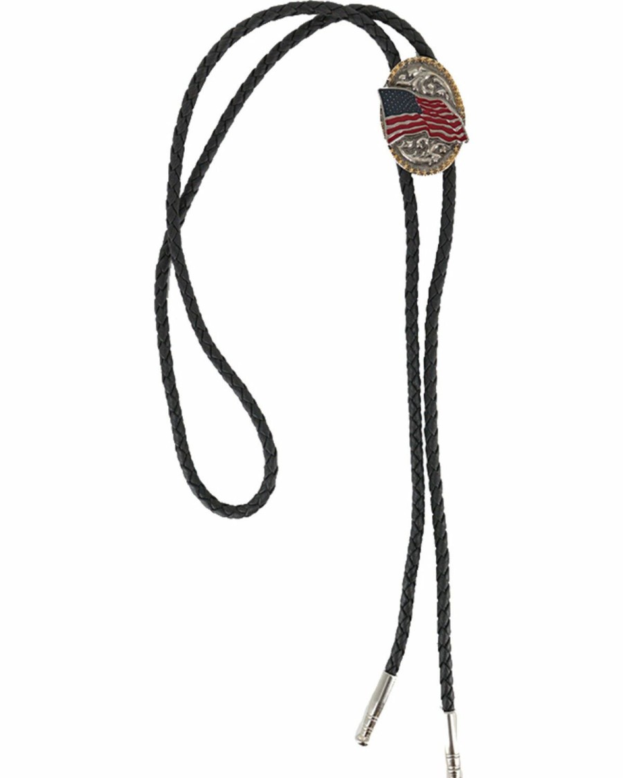 Men Cody James | Cody James American Flag Bolo Tie Sale