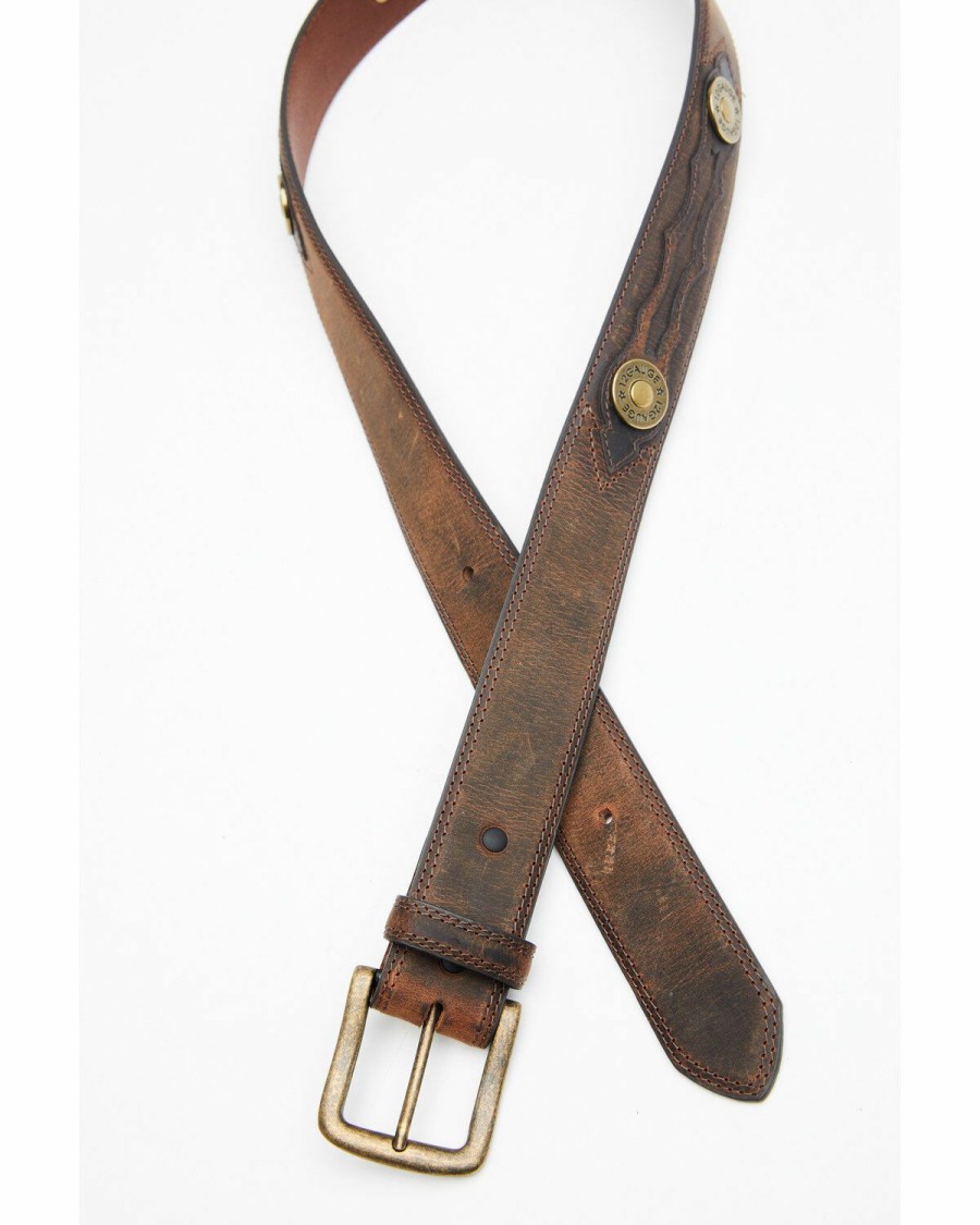 Men Cody James | Cody James Men'S 12 Gauge Ornament Belt Online