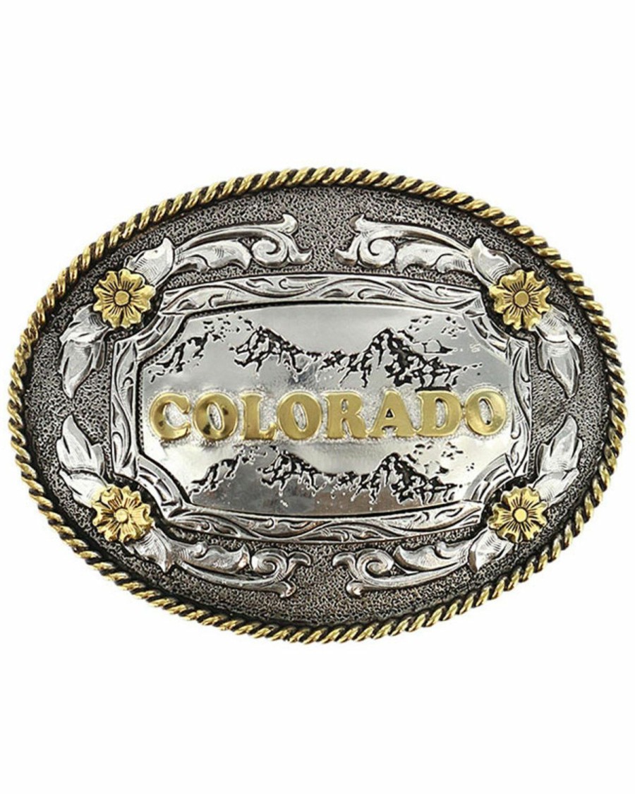 Men Cody James | Cody James Oval Dual-Tone Colorado Buckle Outlet