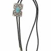 Men Cody James | Cody James Men'S Southwestern Turquoise Bolo Tie Sale