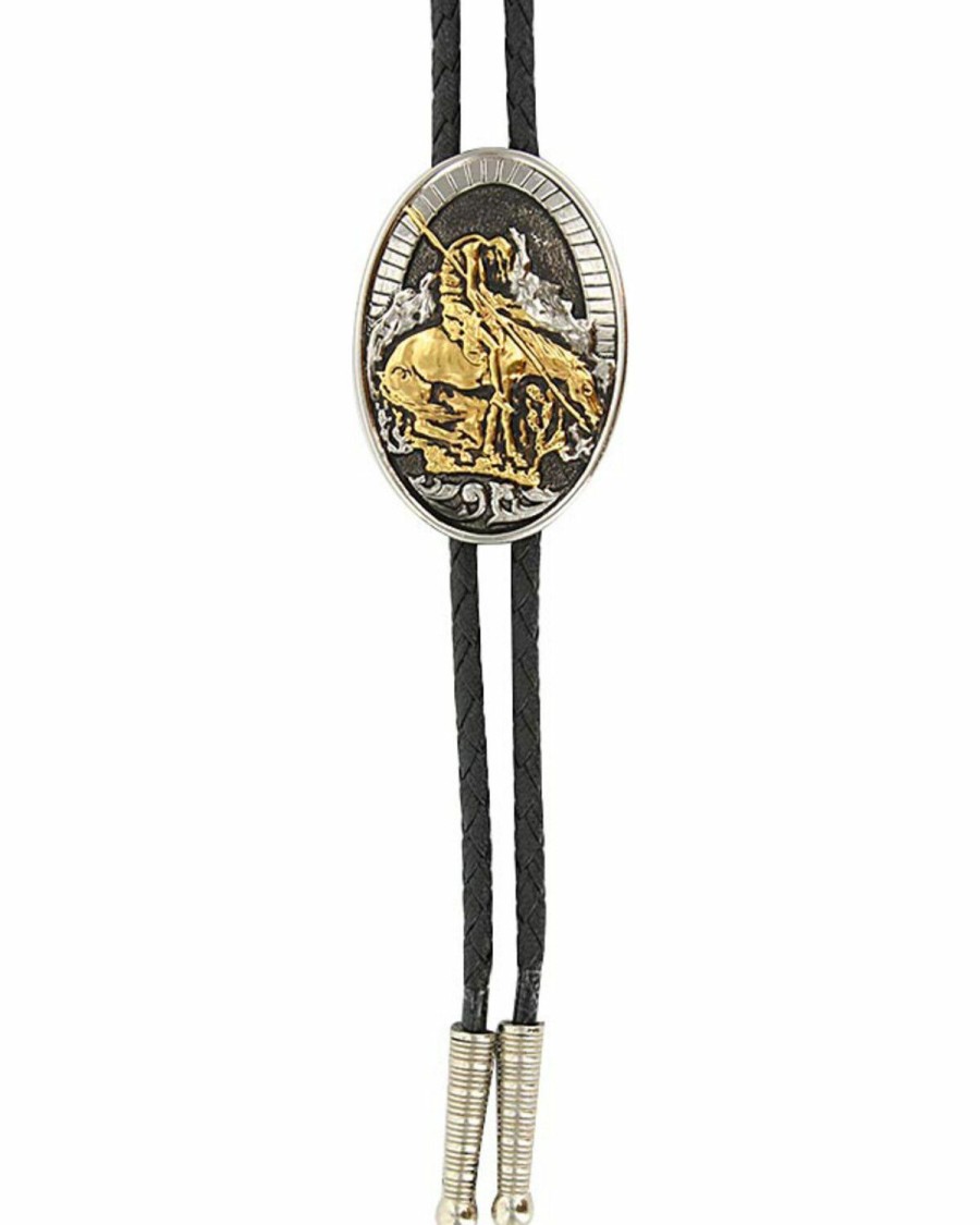 Men Cody James | Cody James Men'S Horse And Rider Bolo Tie Discount