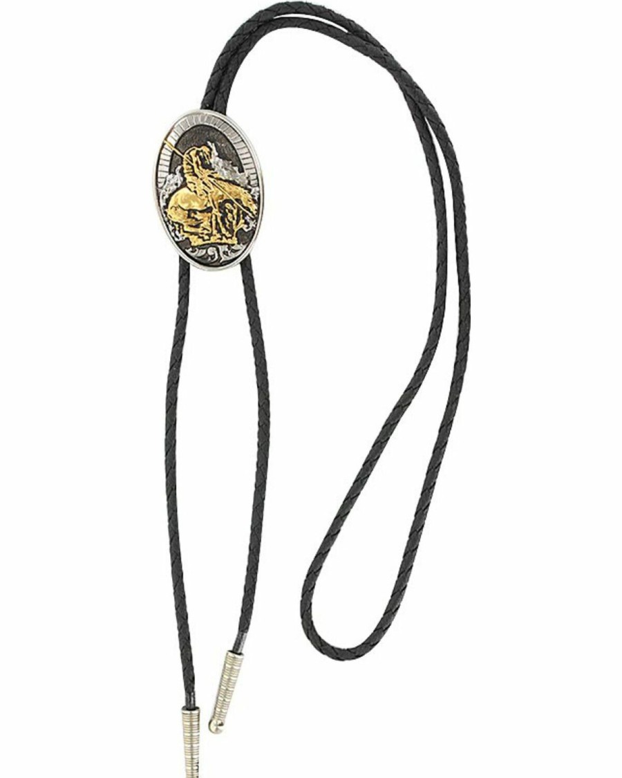 Men Cody James | Cody James Men'S Horse And Rider Bolo Tie Discount