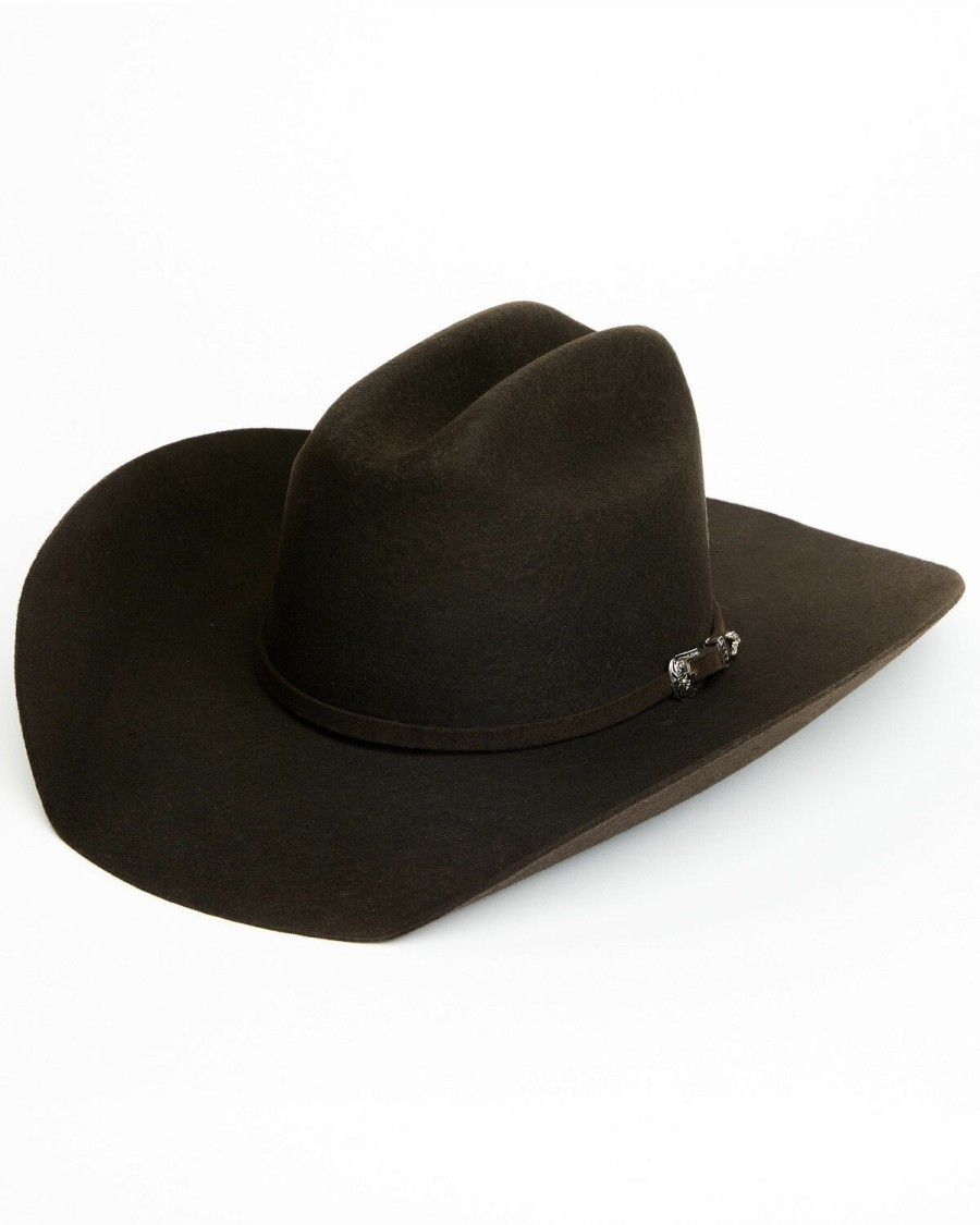 Men Cody James | Cody James Men'S 3X Wool Felt Traditional Crease Western Hat Sale